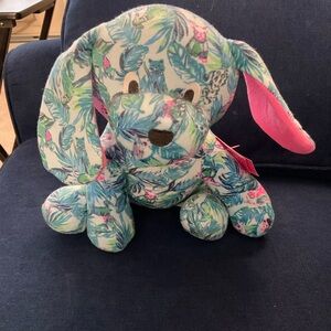 Lilly Pulitzer NWT Sandy stuffed dog